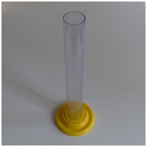 Measuring cylinder, 200ml non-graduated. 